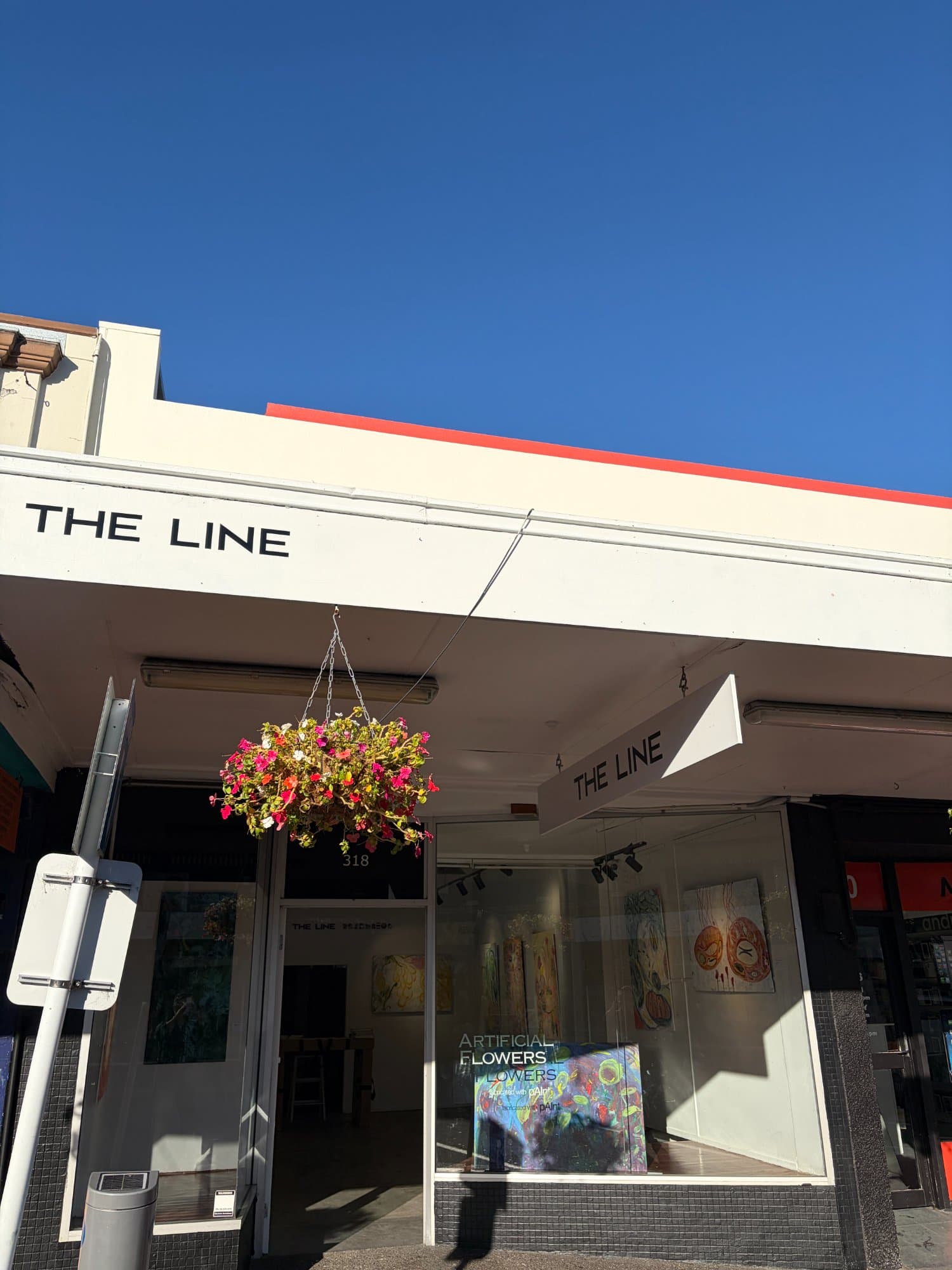 The Line gallery, 318 Heretaunga Street West, Hastings